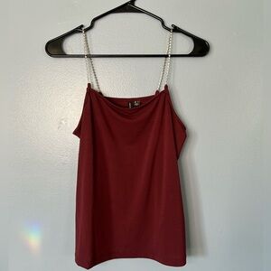 Vero Moda rhinestone jeweled  tank top